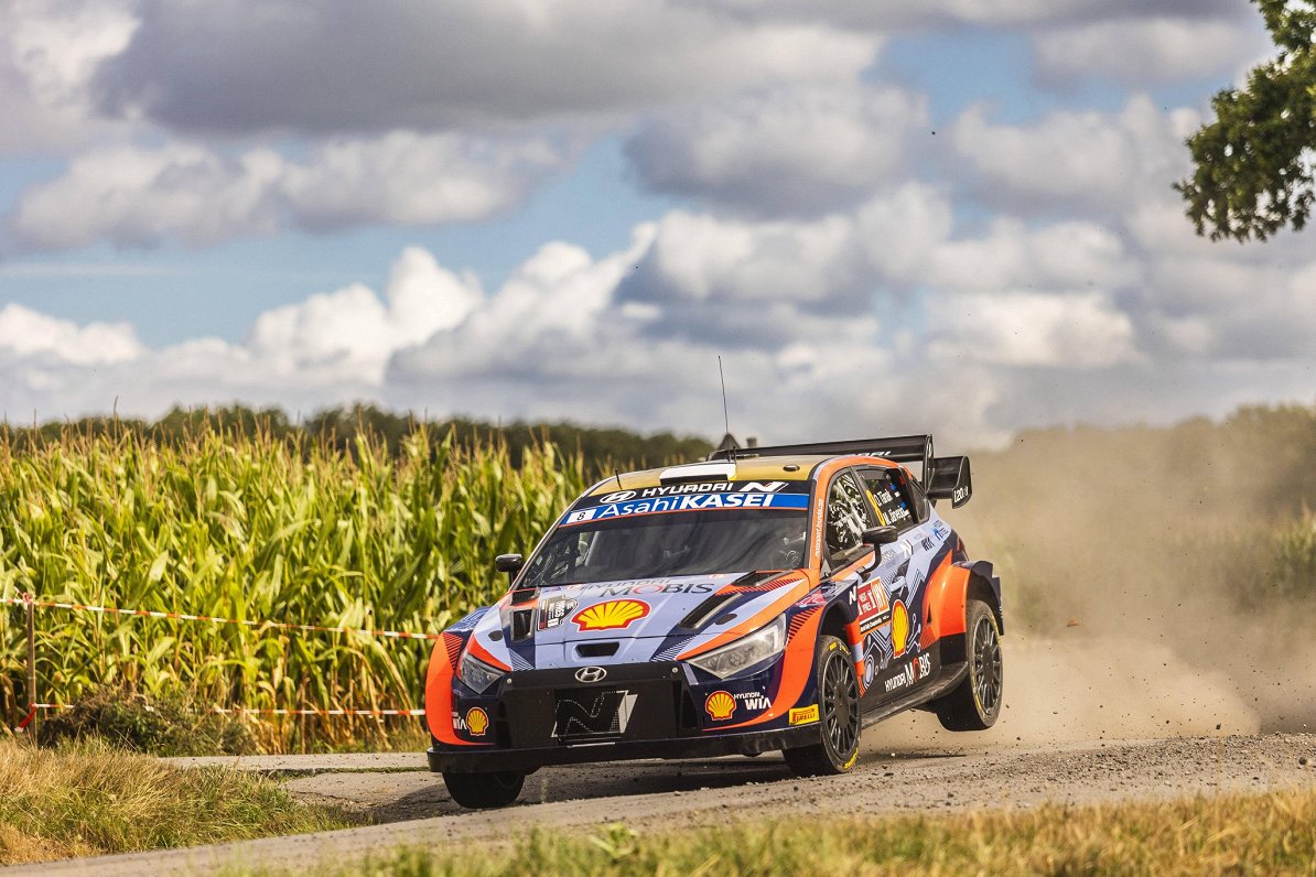 Ota Tanaka ekipāža 2022. gada Beļģijas WRC posmā