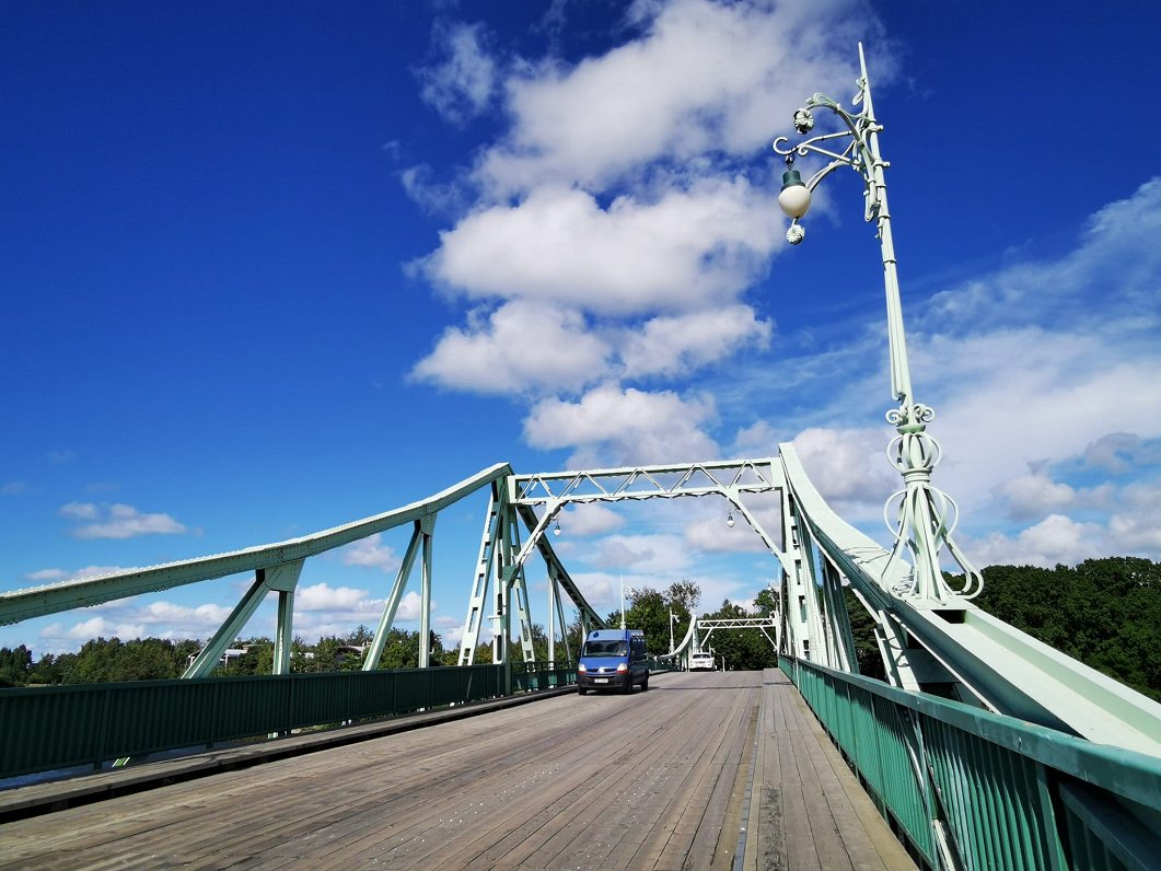 Oskara Kalpaka izgriežamais tilts Liepājā