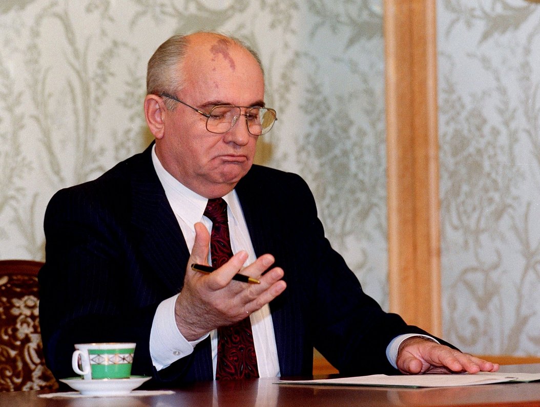 Bijušais PSRS līderis Mihails Gorbačovs