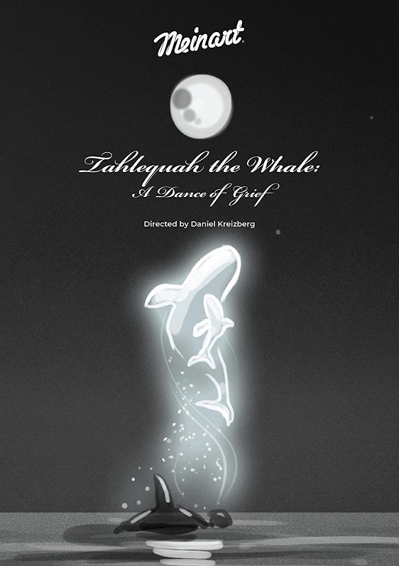 Animācijas filma &quot;Tahlequah the Whale: A Dance of Grief&quot;