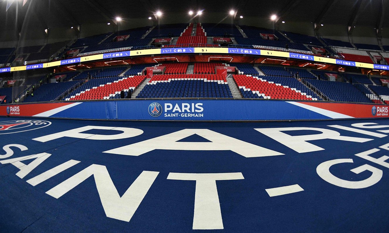 Francijas futbola kluba &quot;Paris Saint Germain&quot; mājvieta &quot;Stade de Princes&quot; stadio...