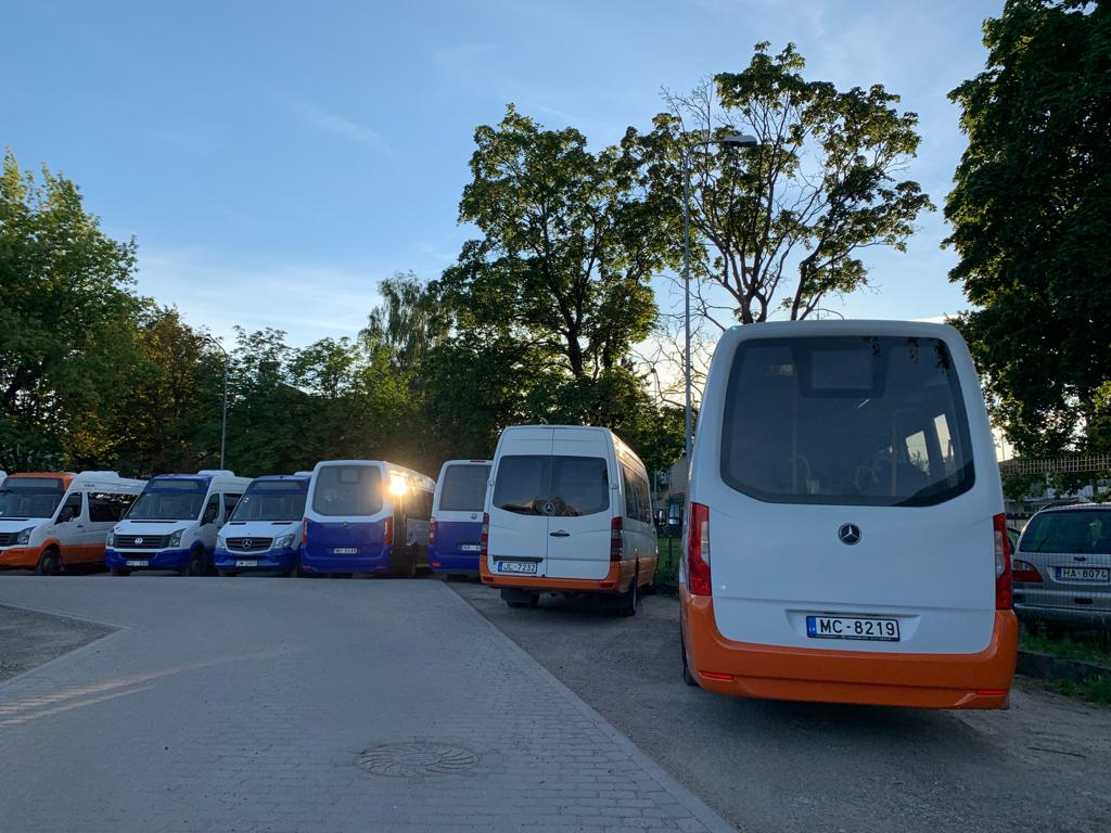 &quot;Rīgas mikroautobusu satiksme&quot; (RMS) mikroautobusi