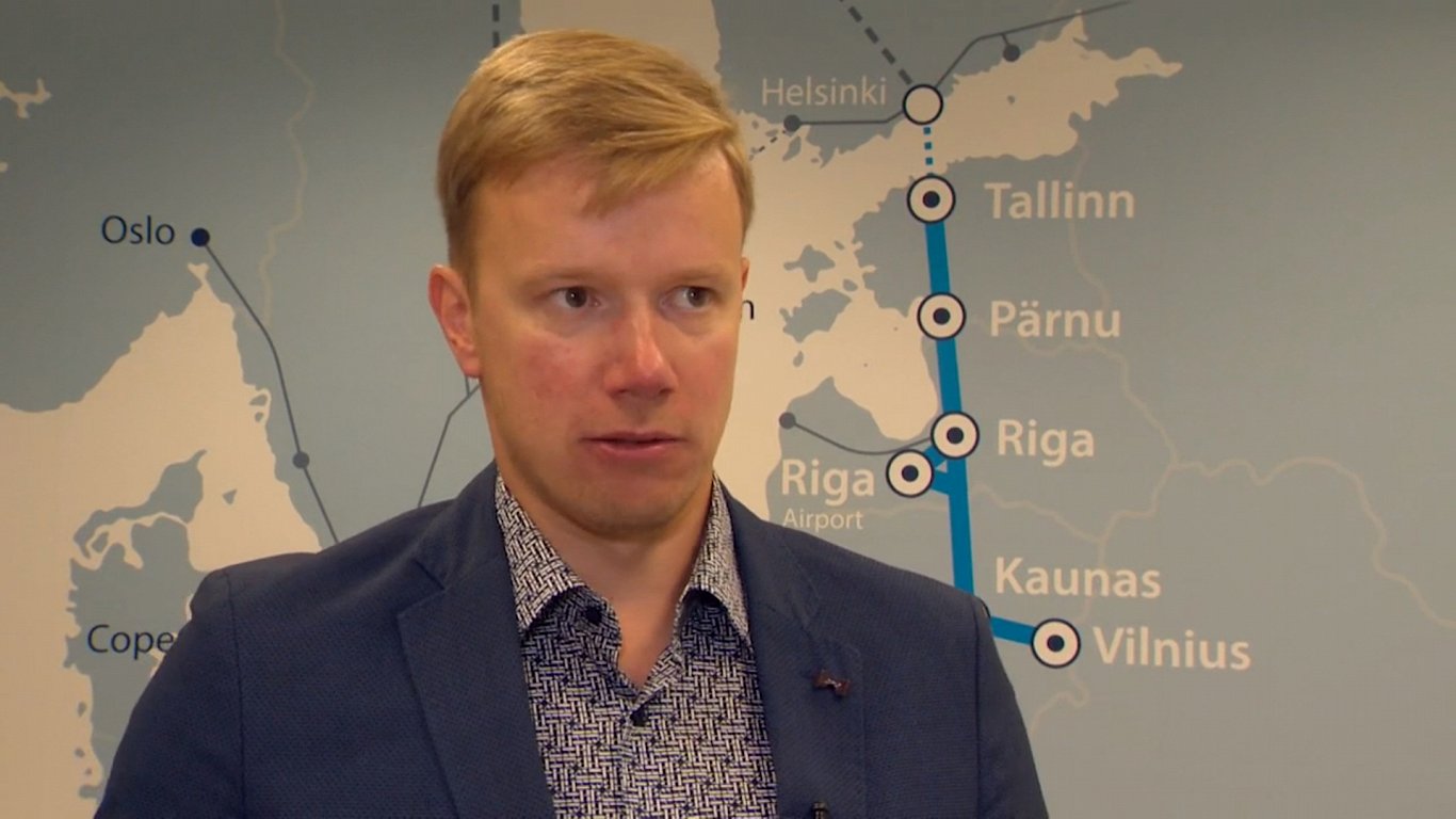 &quot;Rail Baltic Estonia&quot; izpilddirektors un valdes priekšsēdētājs Anvars Salomets