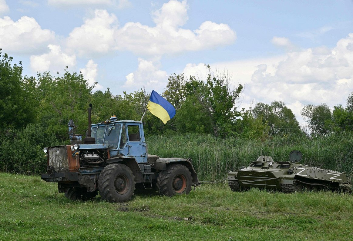 Ukrainas rīcībā nonācis liels daudzums Krievijas okupantu pamestās kara tehnikas