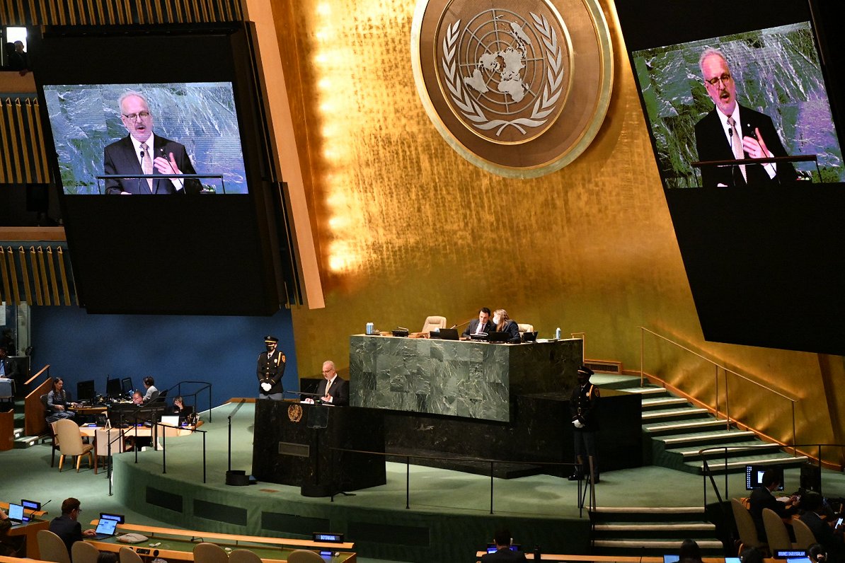 Levits at UN 2022