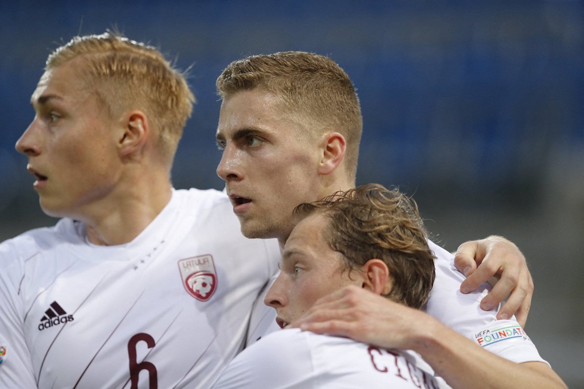 Latvian soccer team wins promotion, but may miss out on 2024 playoff