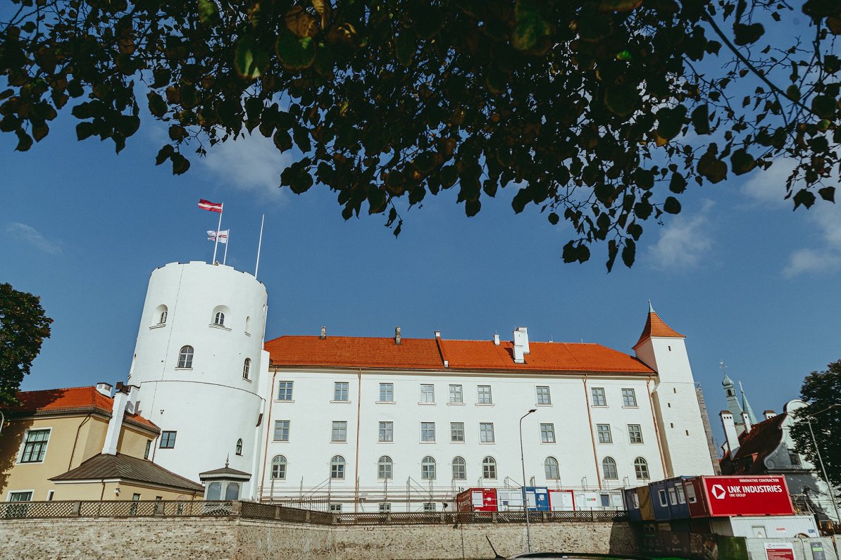Вид на Рижский замок