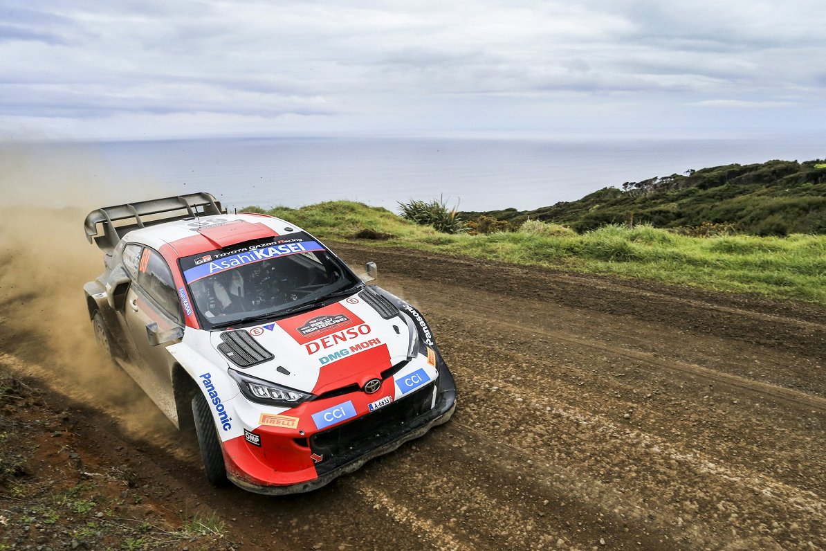 Kalles Rovanperas ekipāža 2022. gada Jaunzēlandes WRC posmā