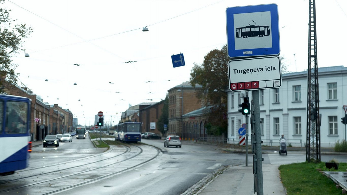 Turgeņeva ielas pietura Rīgā