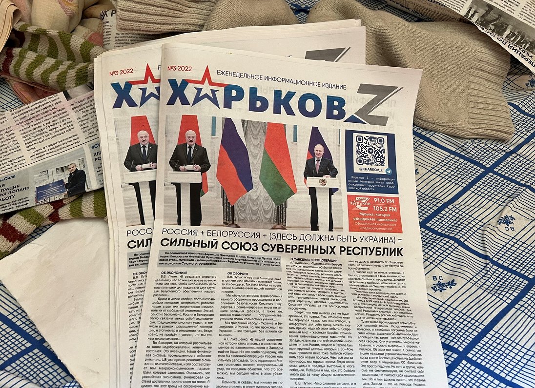 Krievijas propagndas avīze Balaklijā