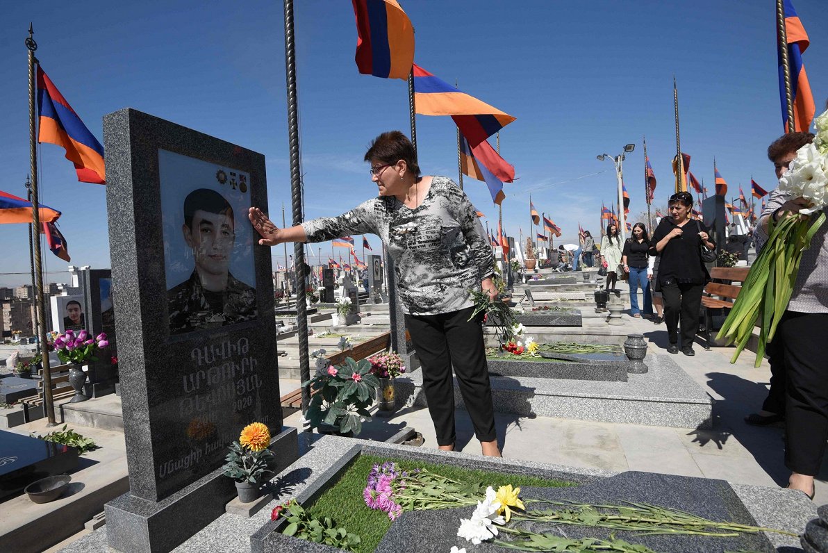 Armēņu karavīru kapi. 2022. gada oktobris