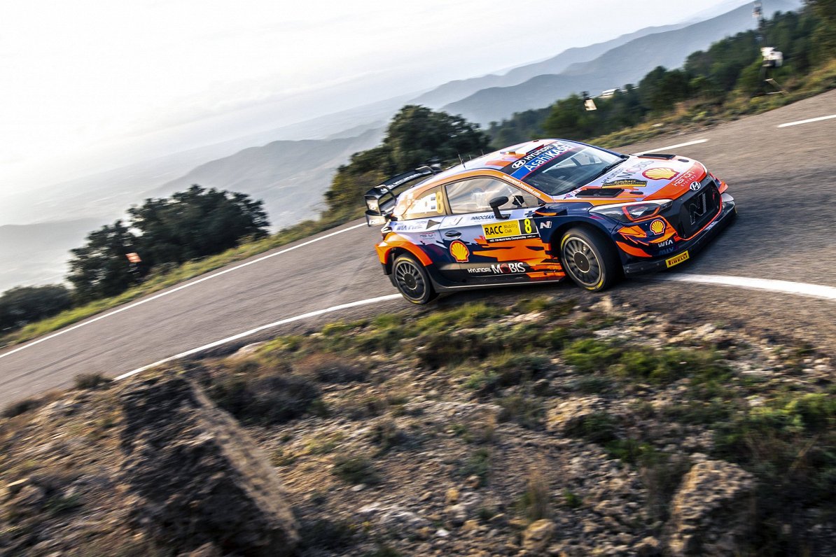 Ota Tanaka ekipāža 2021. gada Spānijas WRC posmā
