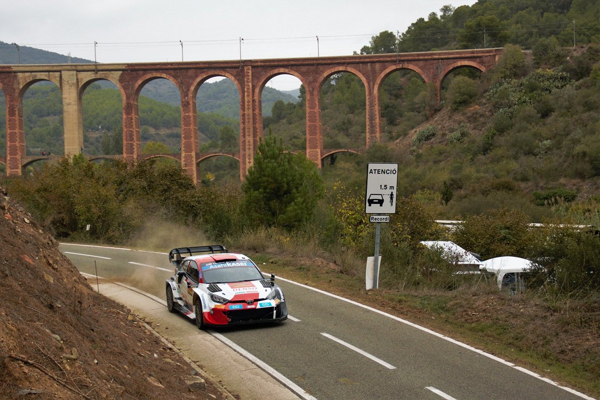 Sebastjena Ožjē ekipāža 2022. gada Spānijas WRC posmā