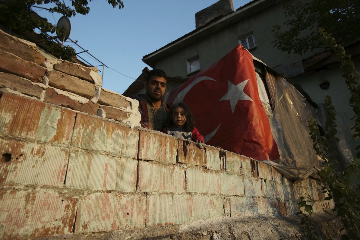 Sīrijas bēgļi Turcijā, 2022.gada oktobris.