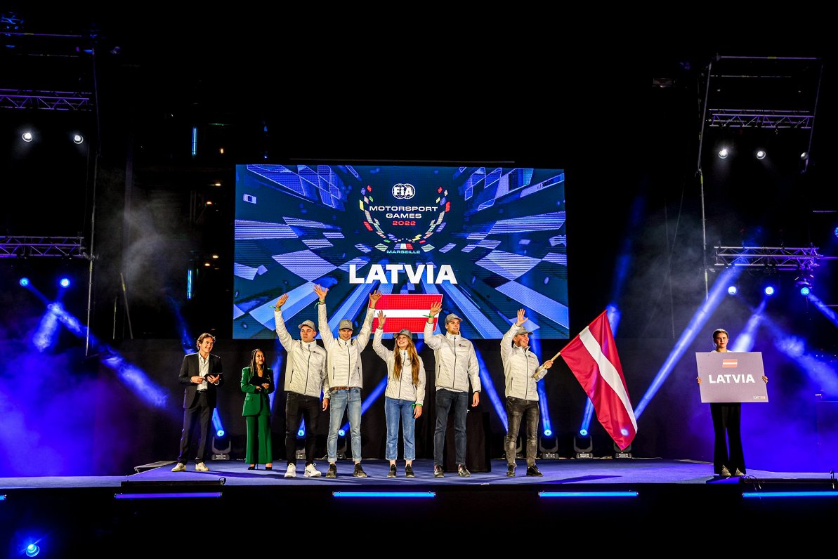 Latvijas komanda FIA Motoru sporta spēlēs