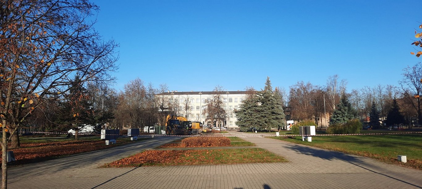 Padomju pieminekļu novākšana Daugavpilī