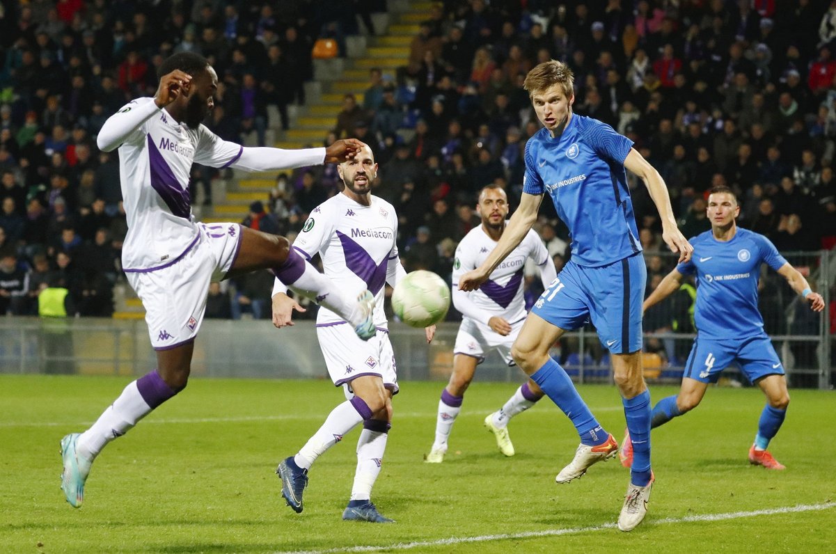 I calciatori RFS terminano la loro partecipazione alla Conference League con una sconfitta contro la “Fiorentina” / Articolo