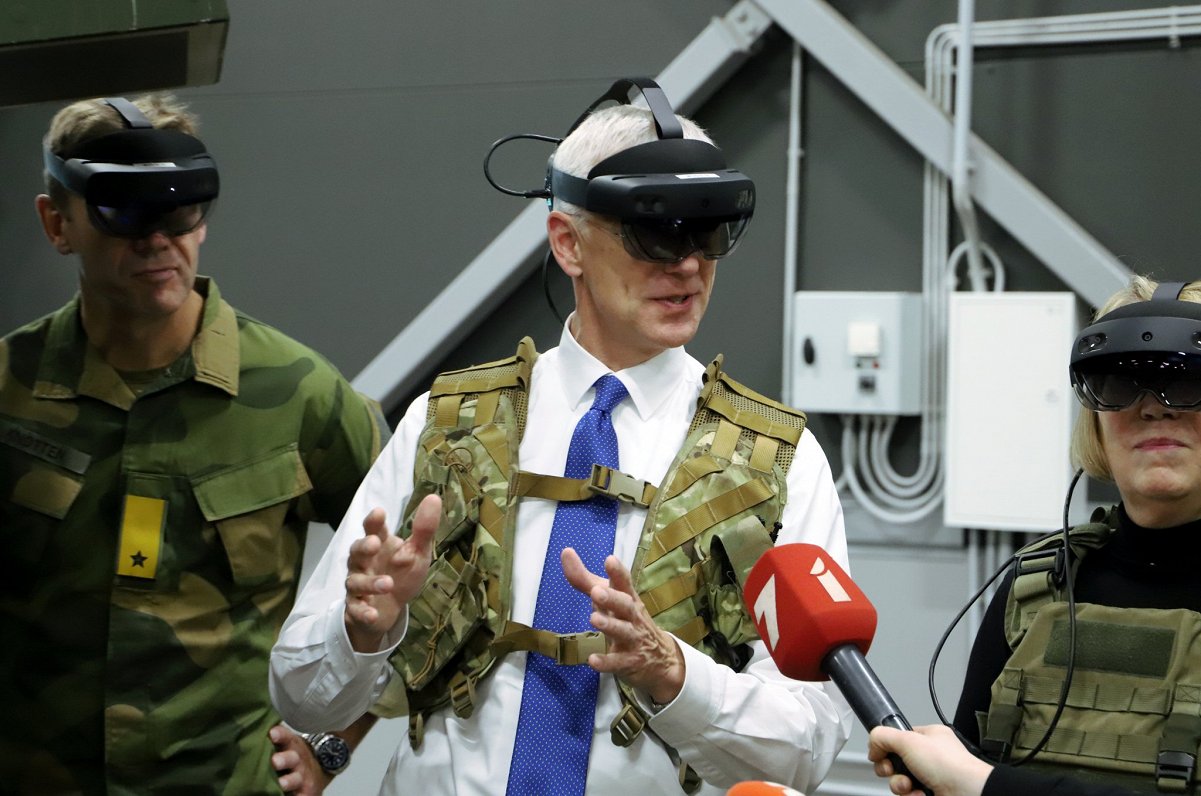 &quot;LMT&quot; un NATO demonstrē virtuālās un papildinātās realitātes risinājumus militārām vajadzī...