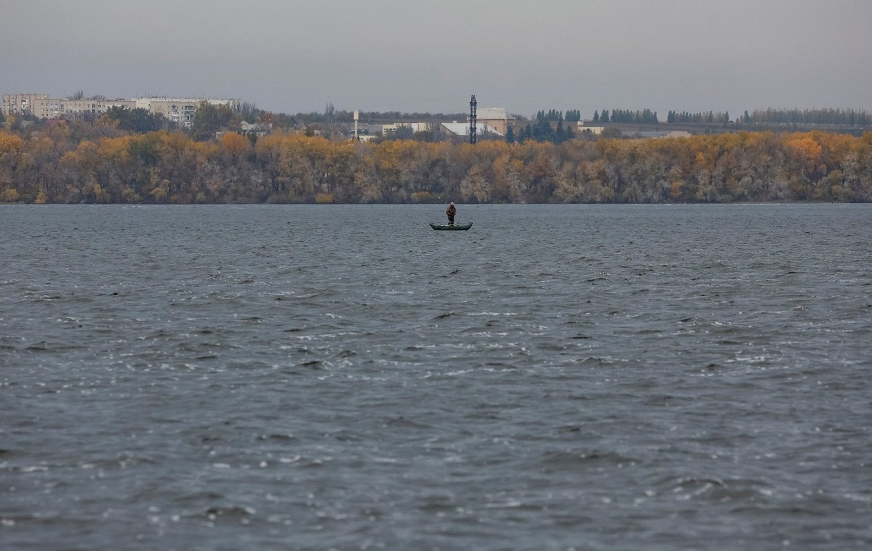 Dņepras upe, Hersonas apgbals (30.10.2022.)