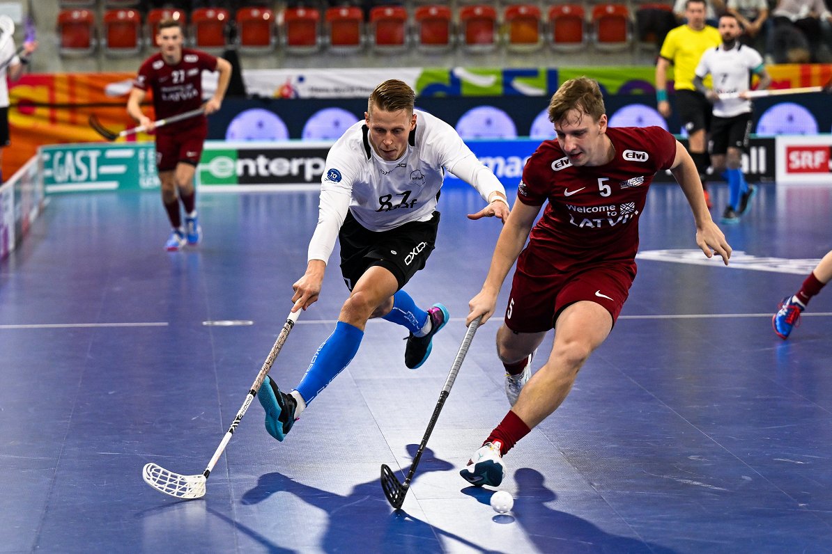 For the floorball national team, the first victory in the world