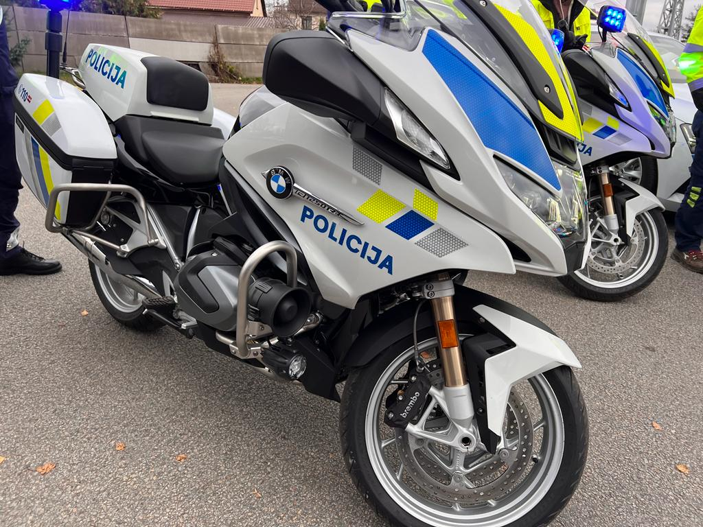 Valsts policijas jaunie motocikli