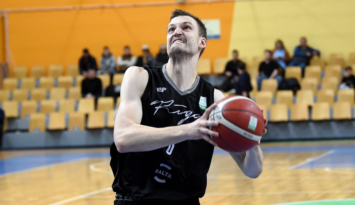&quot;VEF Rīga&quot; basketbolists Anrijs Miška