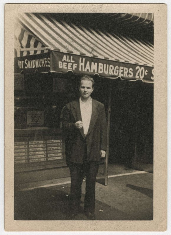 Linards Tauns Ņujorka (ASV), 1950. gadu sākumā.