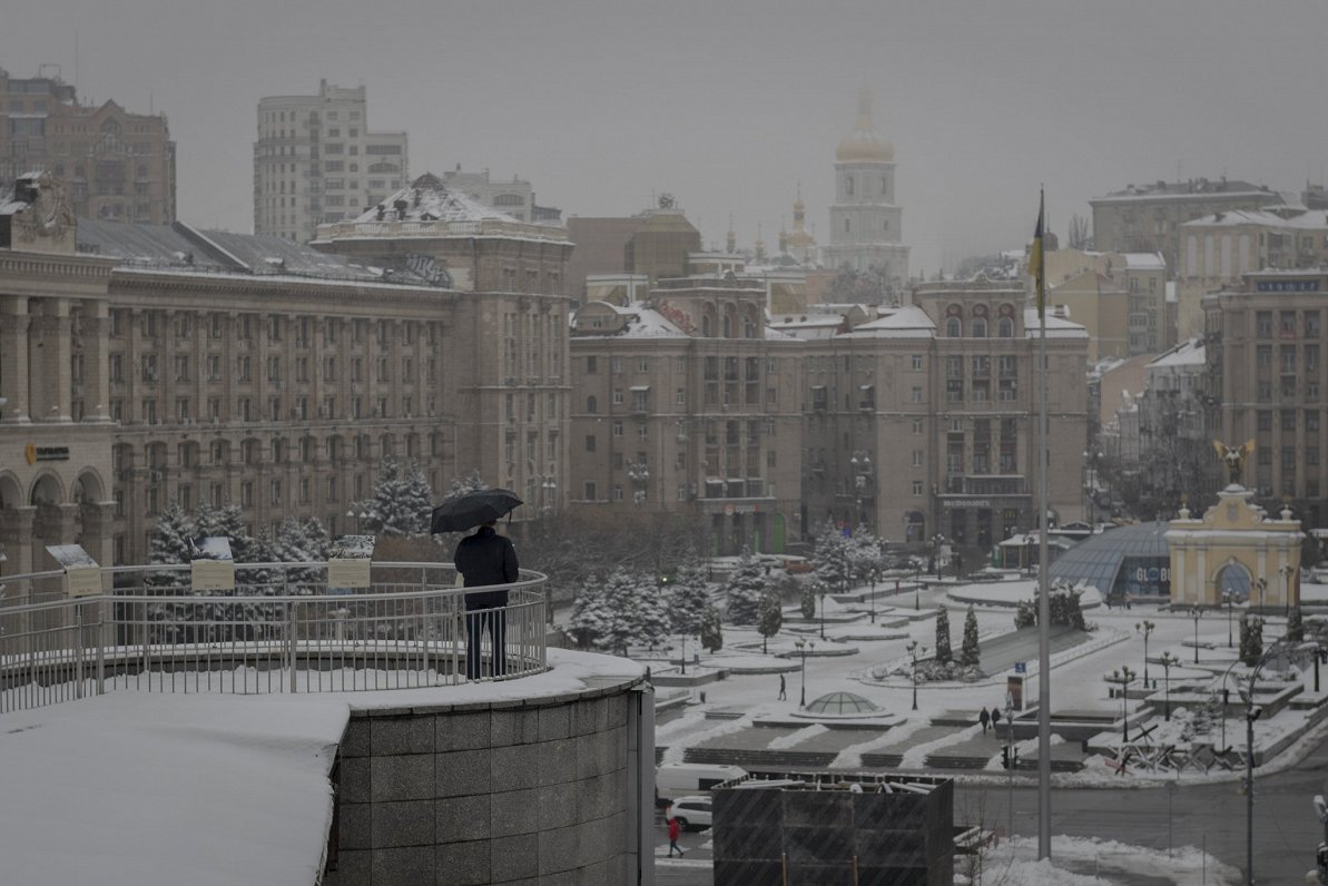 Ukrainas galvaspilsēta Kijiva. 2022. gada 21. novembris.