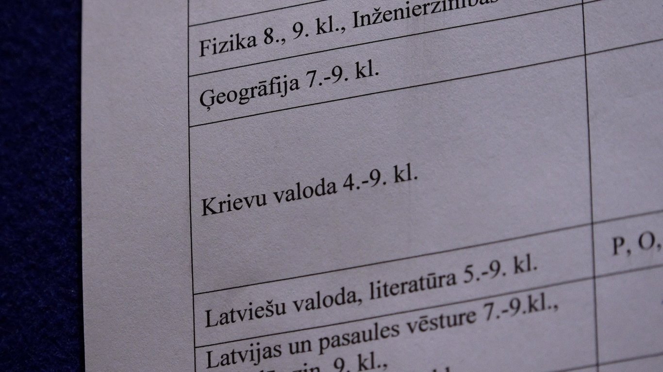 Krievu valodas stundas pamatskolēniem