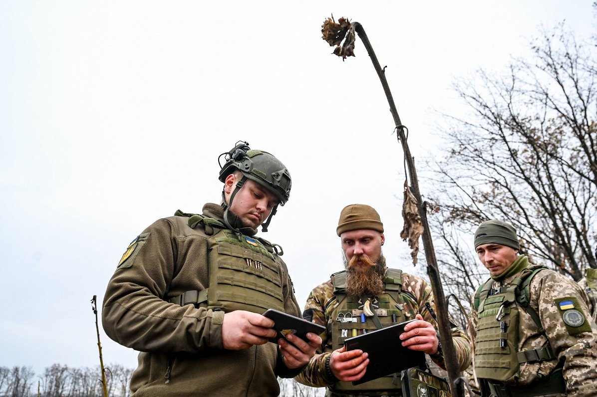 Ukrainas karavīri Zaporižjas apgabalā. Ilustratīvs attēls