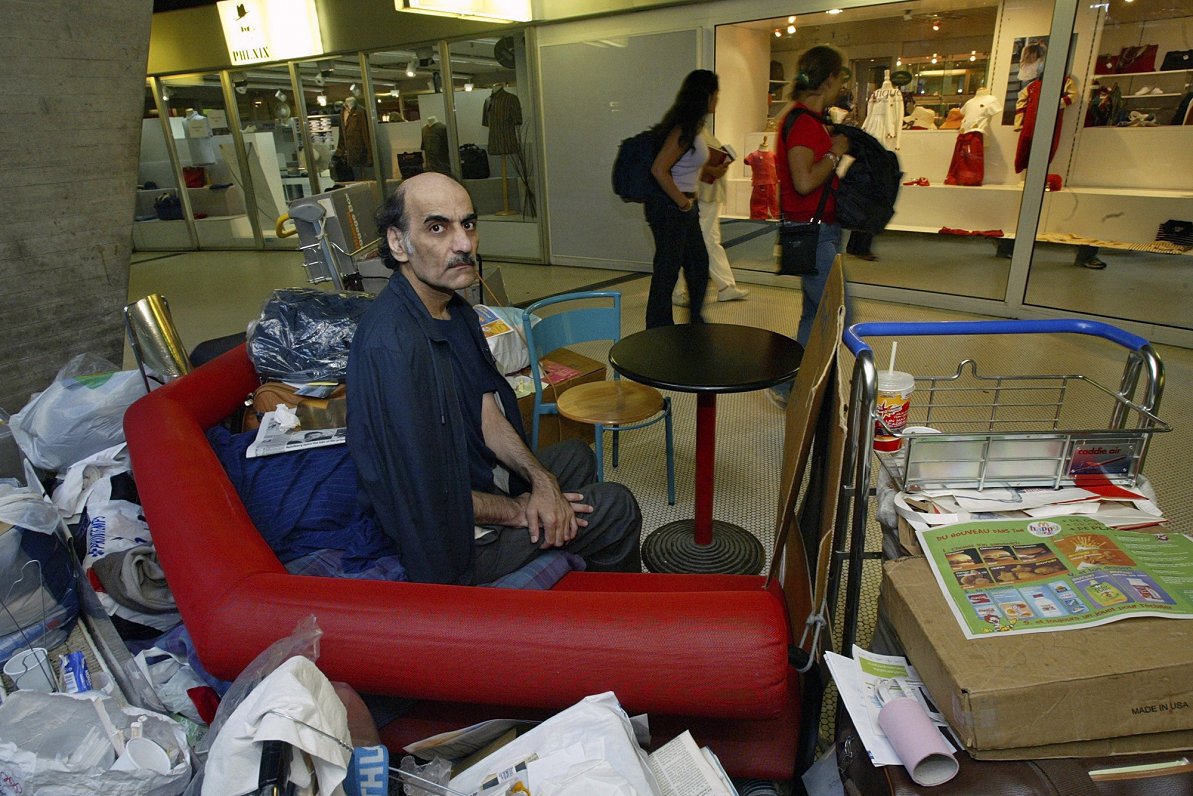 Merhans Karimi-Naseri lidostā nodzīvoja 18 gadu