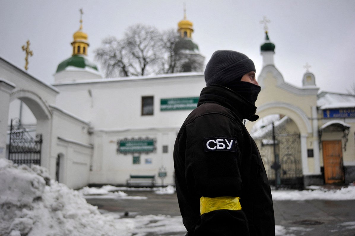 Ukrainas Drošības dienests veicis pārbaudes pareizticīgo baznīcās, kas saistītas ar Maskavas patriar...