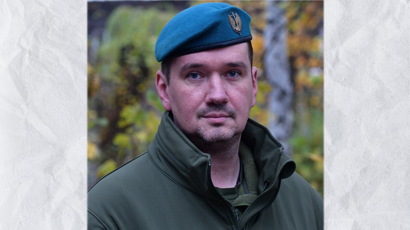Ukrainas bruņoto spēku majors Dmitrijs Ivanovs