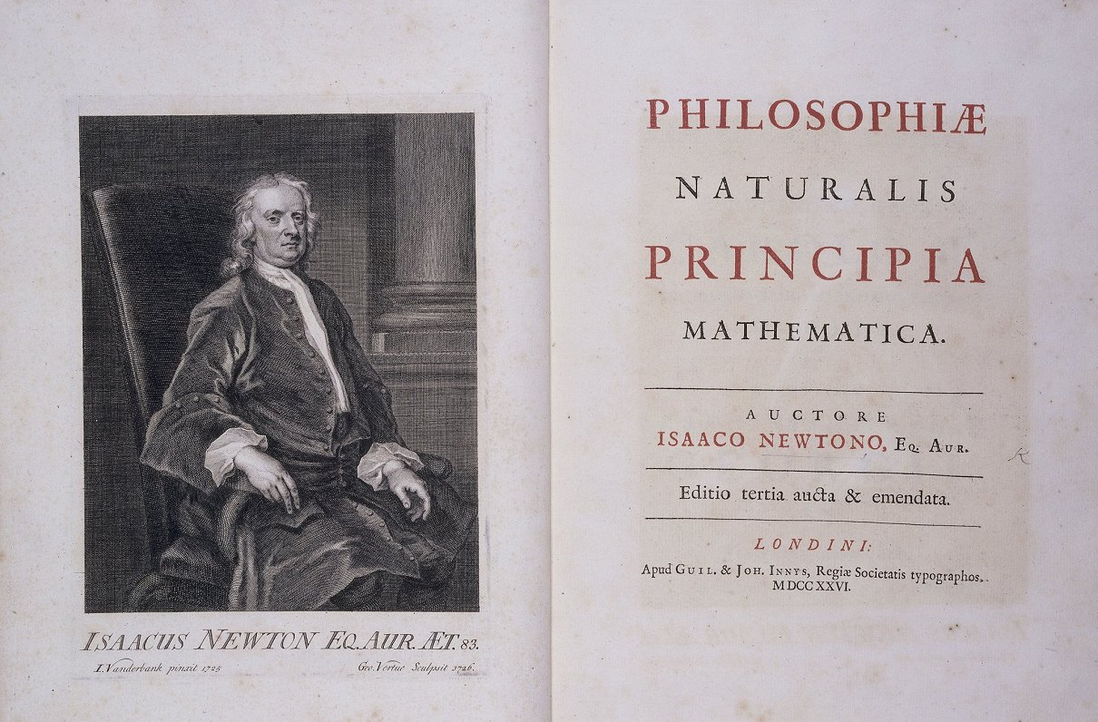 Īzaka Ņūtona (1642.–1726.) grāmata