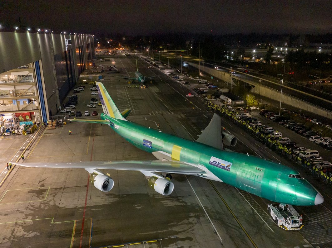 Uzbūvēta pēdējā «Boeing» 747 sērijas lidmašīna