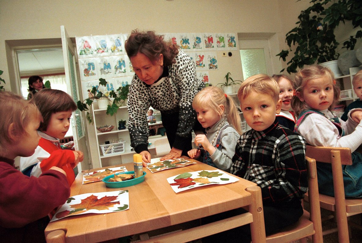 Bērnudārza audzēkņi Igaunijā