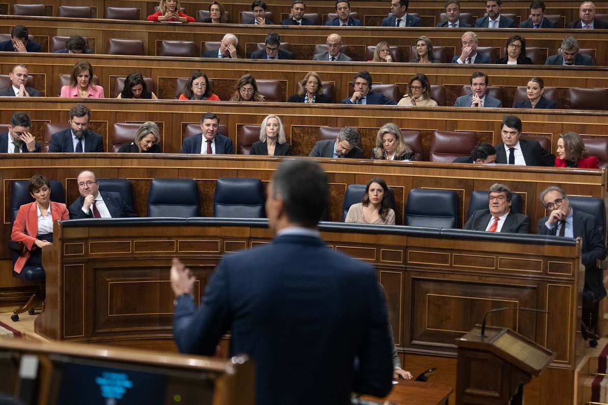 Debates Spānijas parlamentā