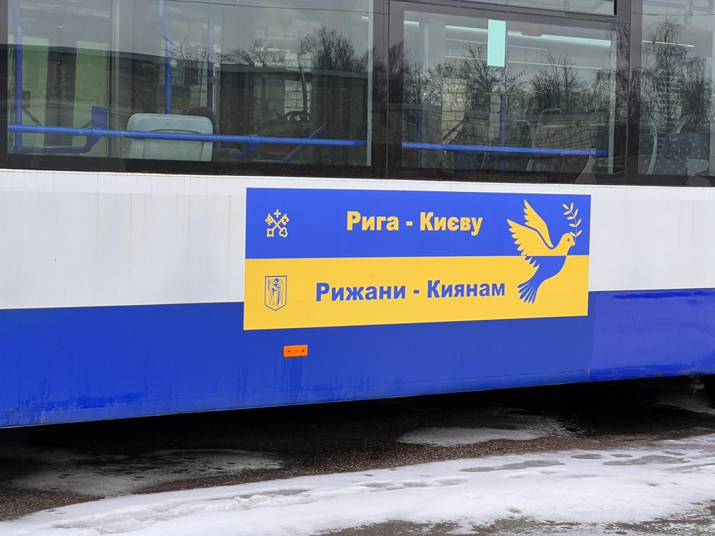 Kijivai paredzētie &quot;Rīgas satiksmes&quot; autobusi