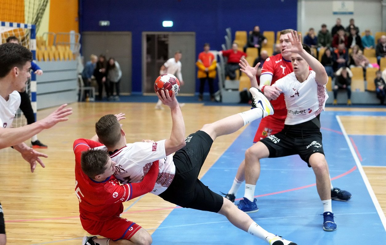 Latvijas un Čehijas vīriešu handbola izlašu pārbaudes spēle
