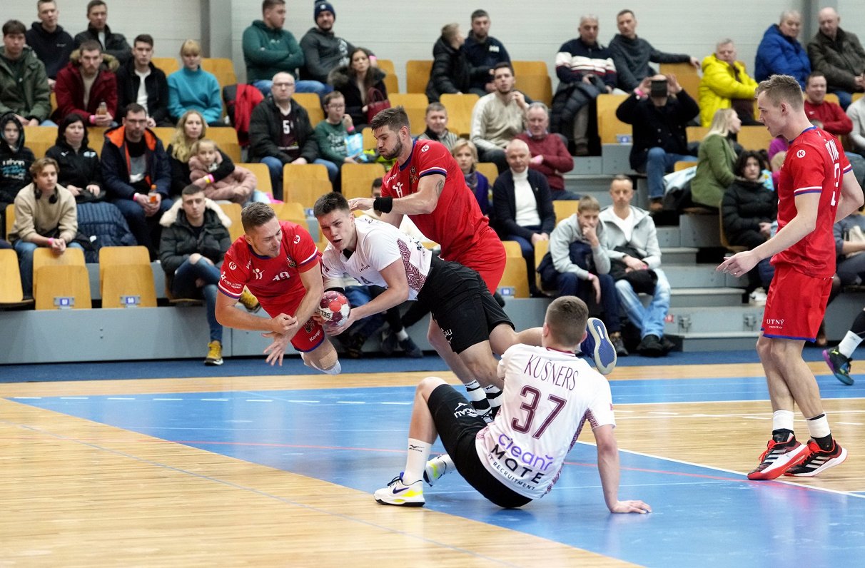 Latvijas un Čehijas vīriešu handbola izlašu pārbaudes spēle