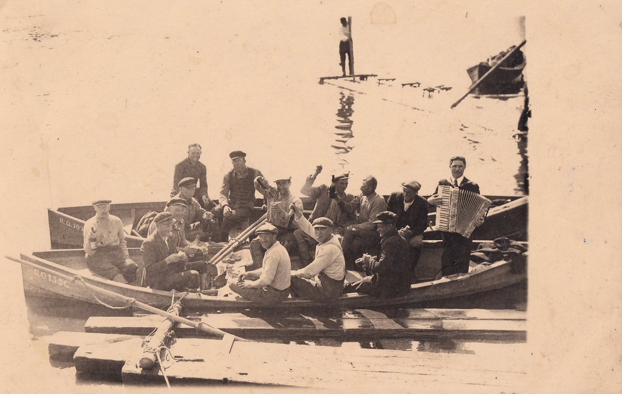 Enkurnieku laivas Lucavsalā, 1935.–1936. gads