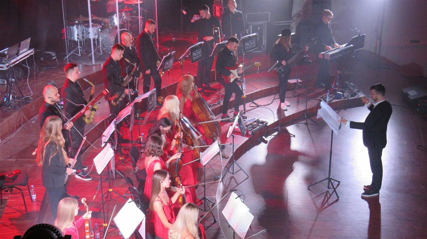 Концерт украинского кроссовер-оркестра Prime Orchestra в Лиепае