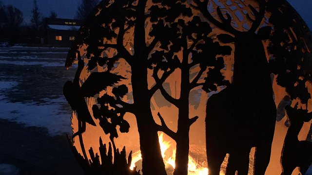 Botāniskajā dārzā Salaspilī uzburts mirdzošs Sveču mežs