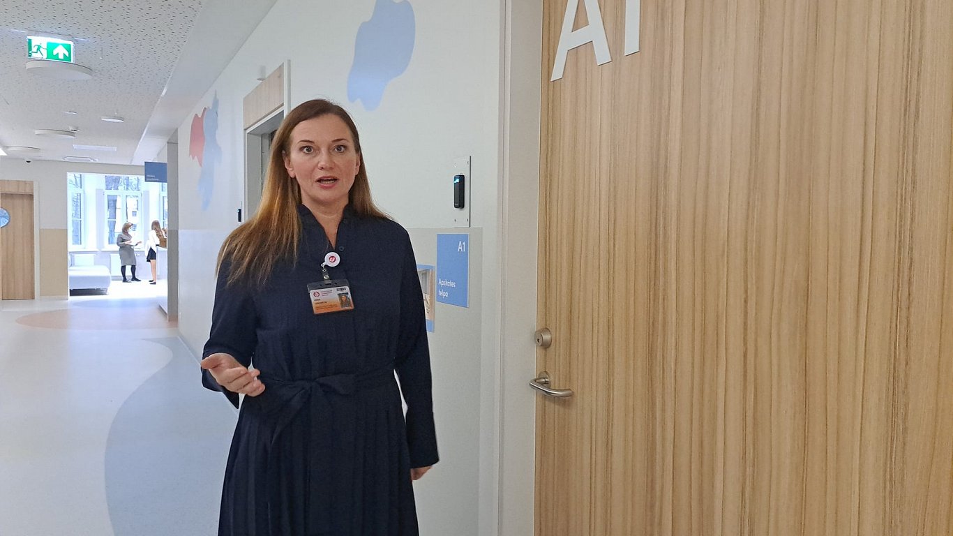 Bērnu slimnīcas Ambulatorās veselības aprūpes daļas vadītāja Irina Ošeniece