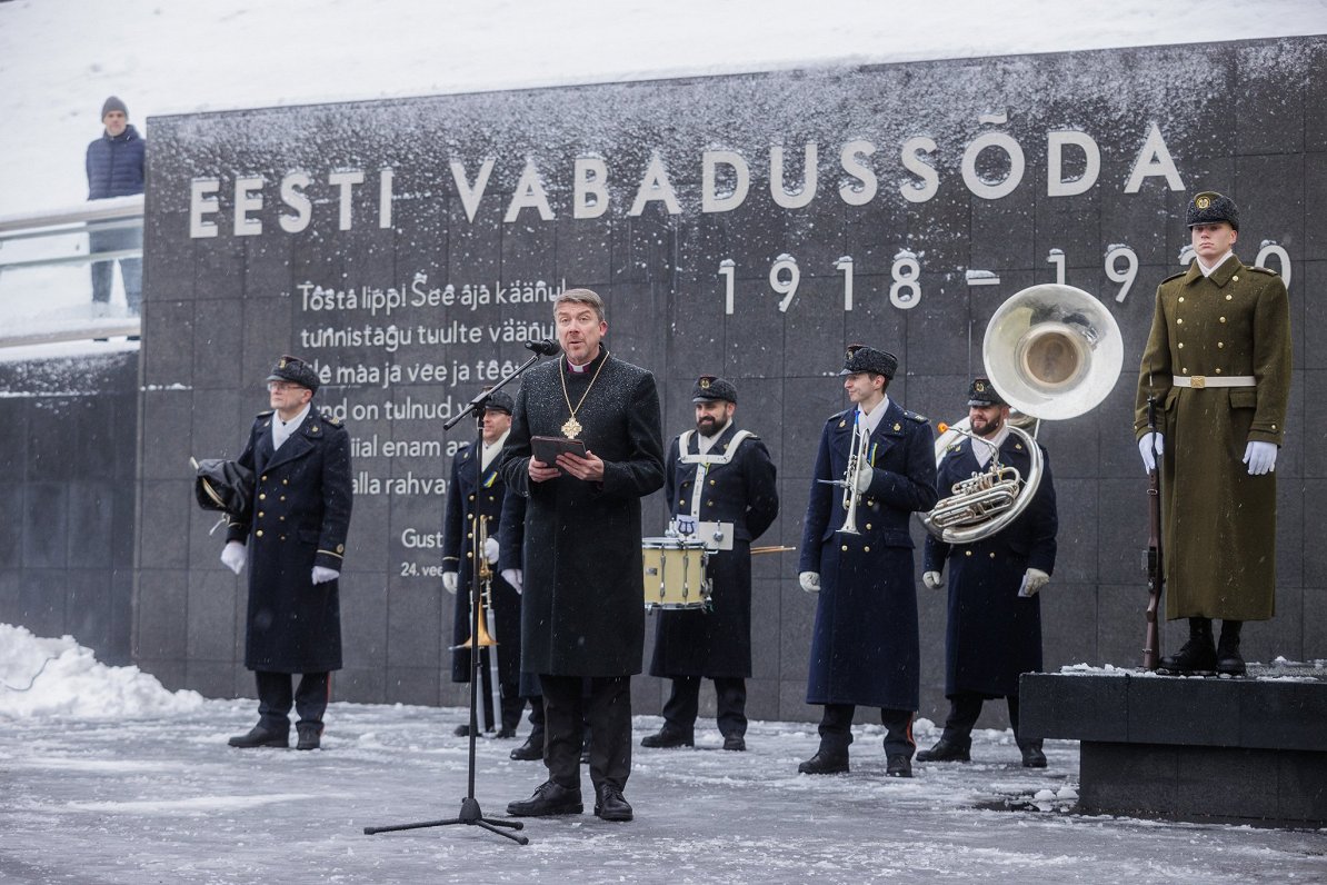 Igaunijas Neatkarības kara atceres pasākums Tallinā