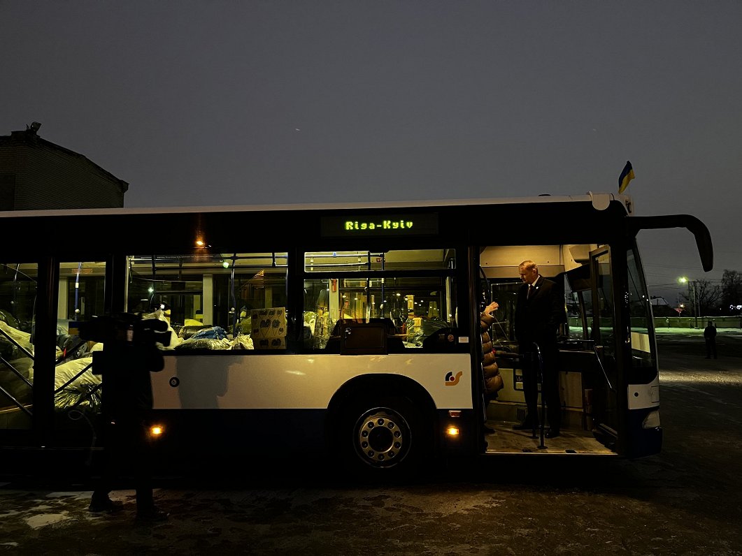 &quot;Rīgas satiksme&quot; autobusi Ukrainai