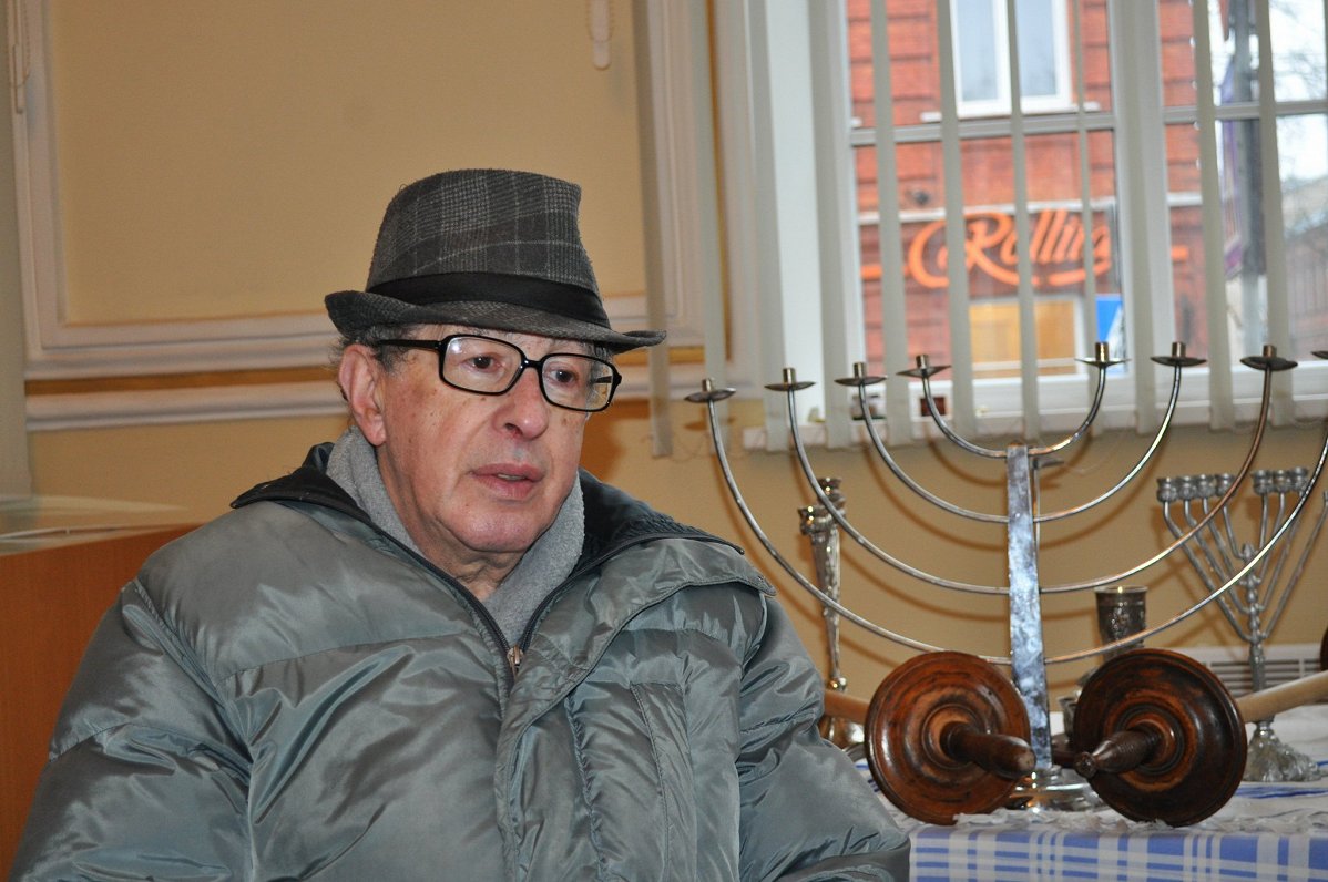 Историк, основатель и директор музея «Евреи в Даугавпилсе и Латгалии» Иосиф Рочко