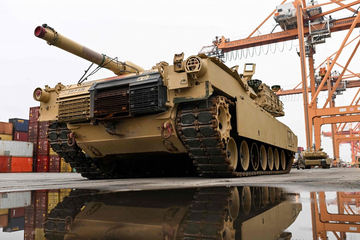 Amerikāņu tanks &quot;Abrams&quot;