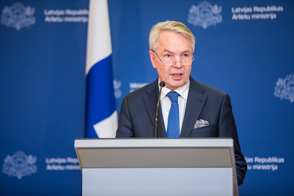 Somijas ārlietu ministrs Peka Hāvisto