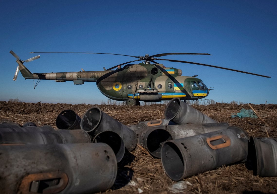 Ukrainas armijas helikopters
